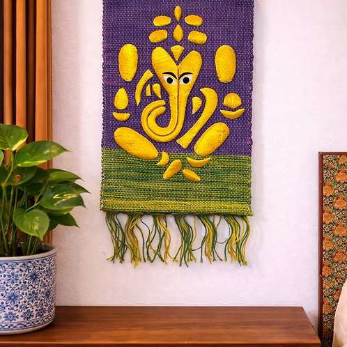 Divine Ganesha Motif (12" x 16")
