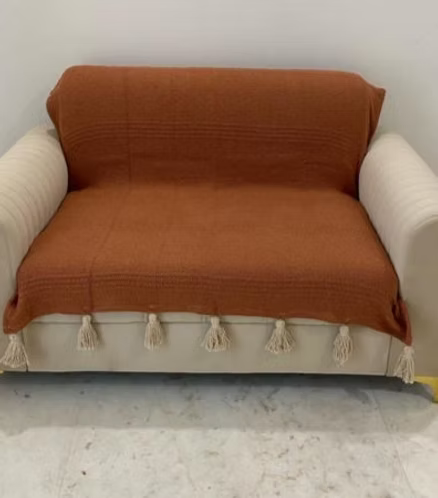 Terracotta Textured Throw