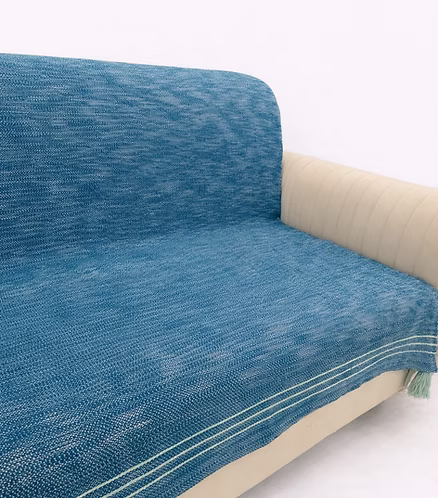 Ocean Blue Handloom Throw