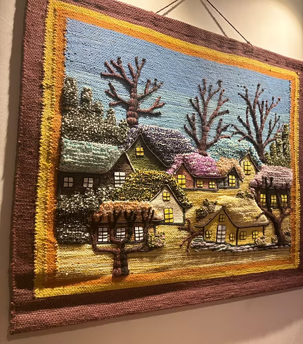 Autumn Fields (40" x 36")