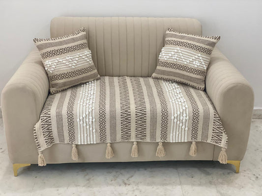 Beige Boho Sofa Cover (per piece)