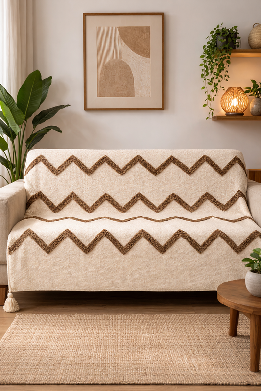 Dune Ripples Throw (per piece)