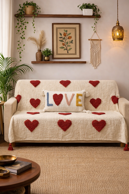 Whispered Love Throw (per piece)