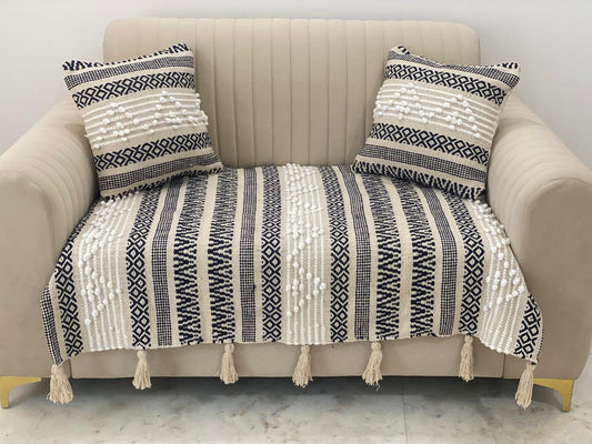 Black Boho Sofa Cover (per piece)
