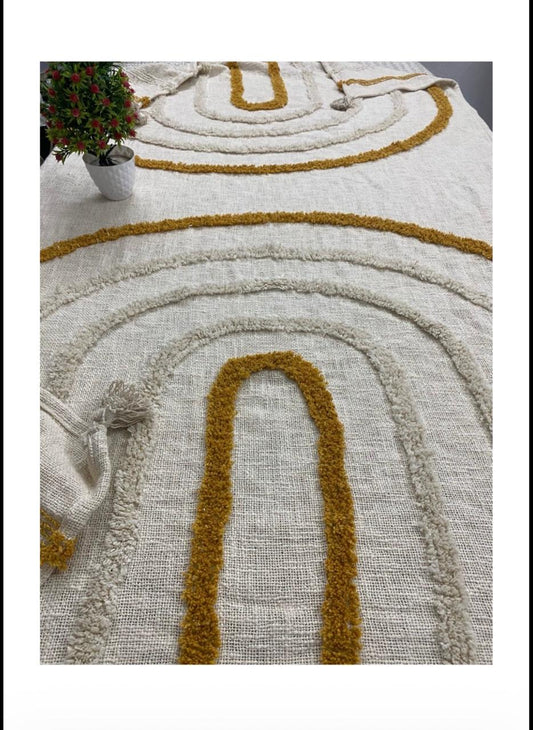 Amber Crescent Throw (per piece)