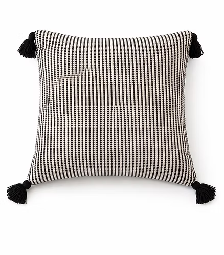 Mono Dot Quilted Cushion Cover