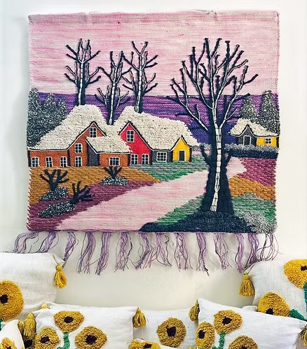 Winter Countryside (40" x 36")