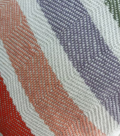 Calm Stripes Cotton Cushion Cover