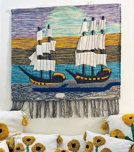 Sailing Horizon (40" x 36")