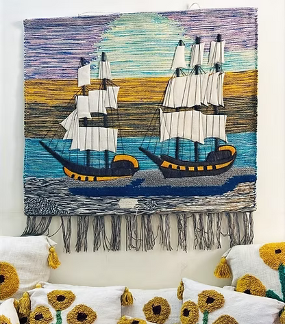 Sailing Horizon (40" x 36")