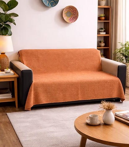 Amber Earth Woven Throw