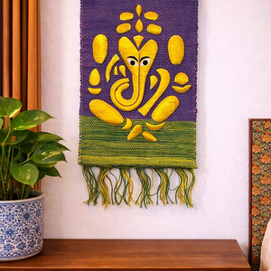 Divine Ganesha Motif (12" x 16")