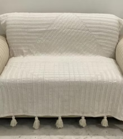 Classic Waffle Weave Throw