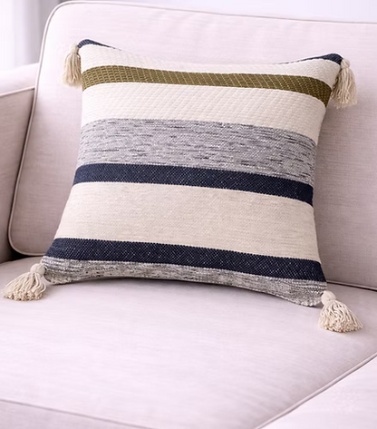 Earth Stripe Cushion Cover