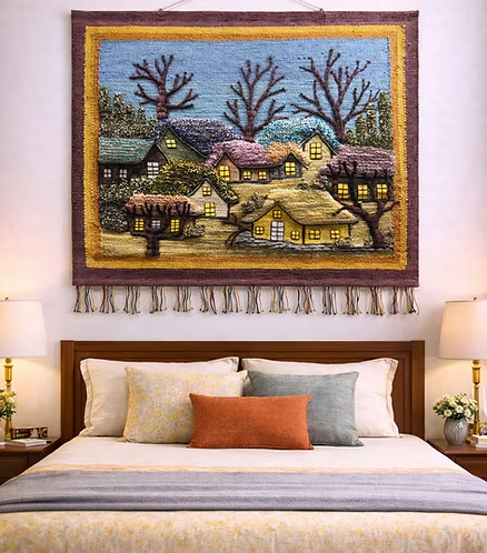 Autumn Fields (40" x 36")