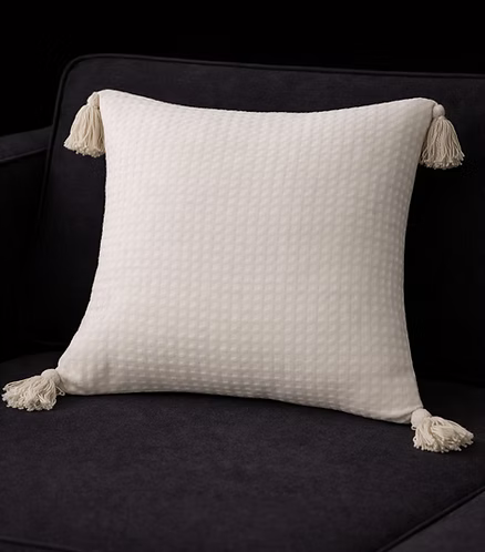 Soft White Edition Cushion Cover