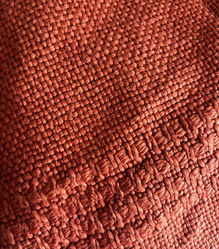 Rust Weave Cushion Cover