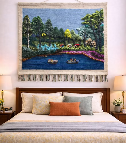 Lakeside Forest Retreat (40" x 36")