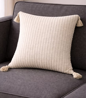 Soft White Edition Cushion Cover