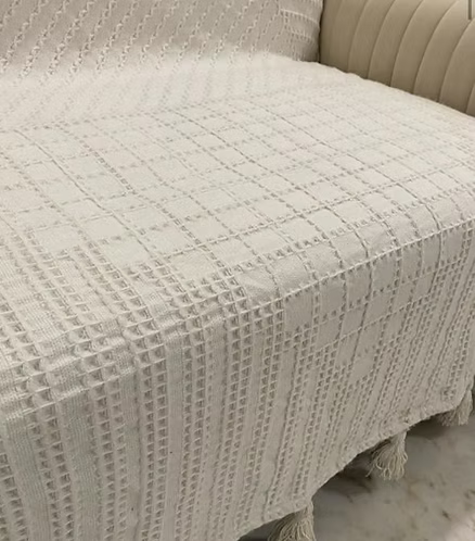 Classic Waffle Weave Throw