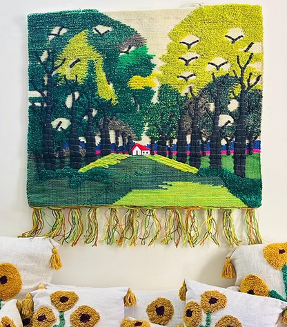 Green Canopy Lane (40" x 36")