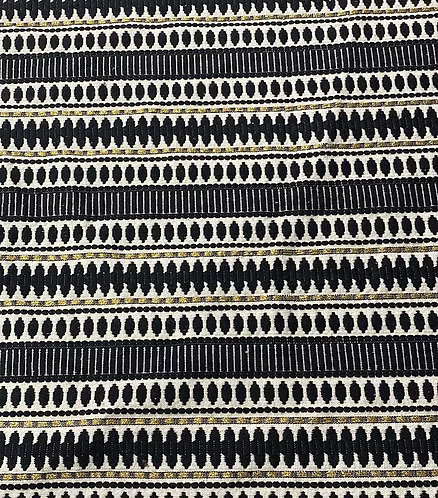 Black Utsav Sofa Cover