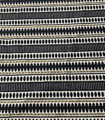 Black Utsav Sofa Cover