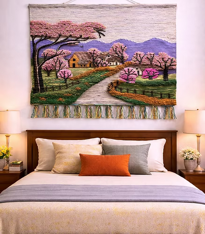 Spring Blossom Path (40" x 36")