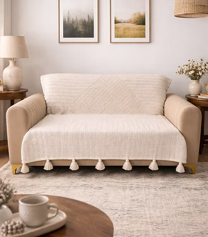 Classic Waffle Weave Throw