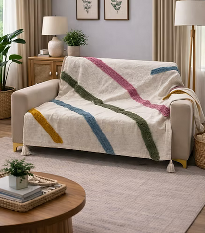 Aurora Lines Throw (per piece)