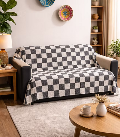 Check Comfort Throw