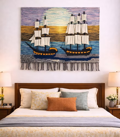 Sailing Horizon (40" x 36")