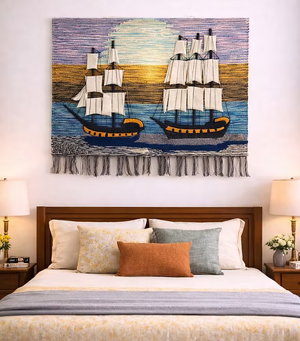 Sailing Horizon (40" x 36")