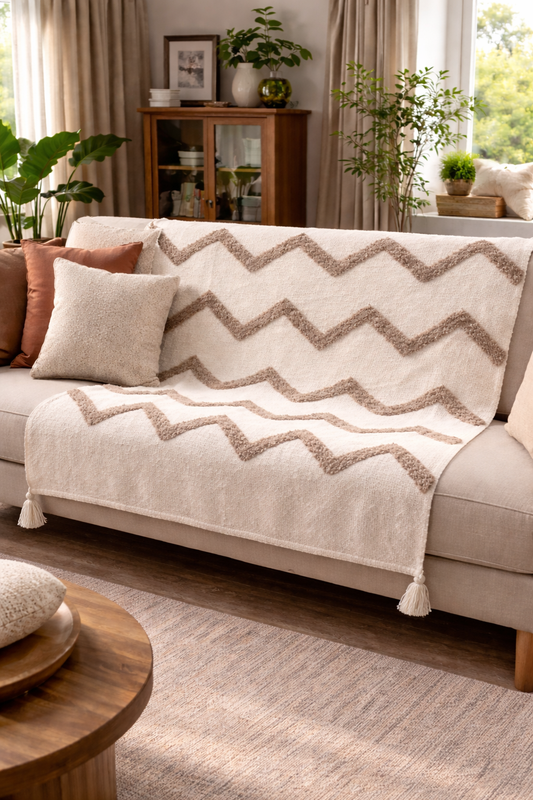 Dune Ripples Throw (per piece)