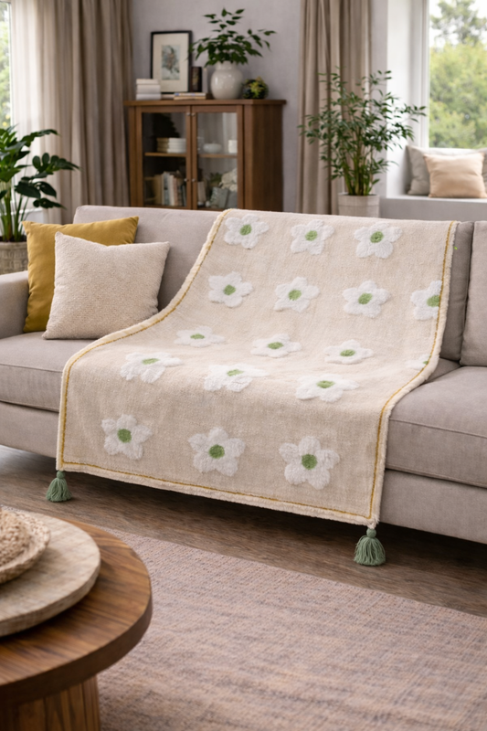 Botanical Edit Throw (per piece)