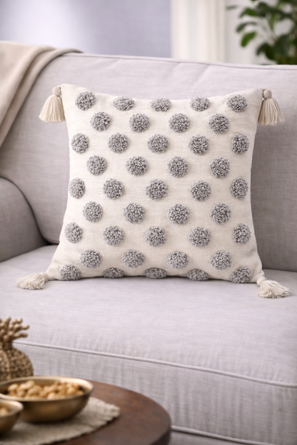 Pom Pom Cushion Cover (per piece)
