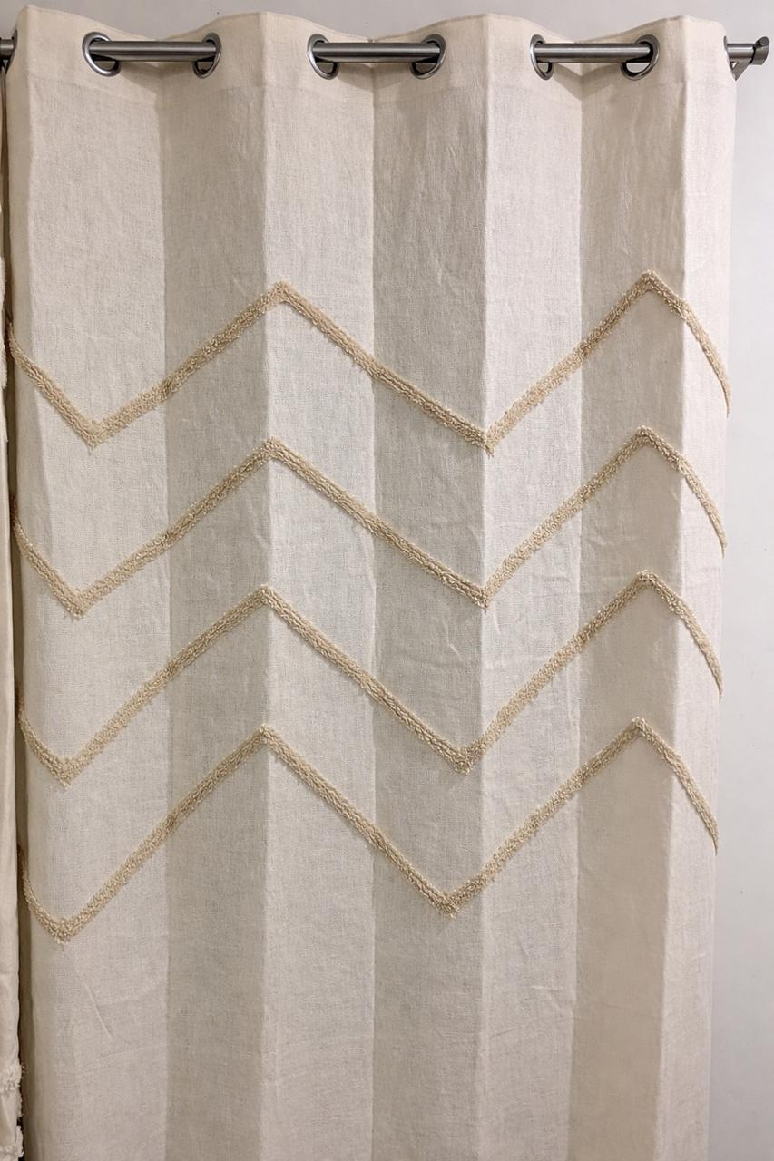 Wave Tuft Curtain (per piece)