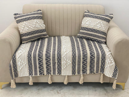 Black Boho Sofa Cover (per piece)