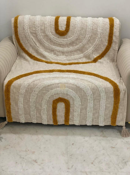Amber Crescent Throw (per piece)