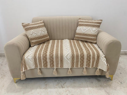 Brown Boho Sofa Cover (per piece)