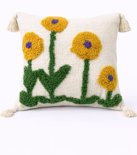 Sunny Cot Cushion Cover (per piece)