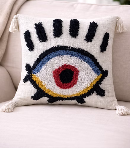 Not Evil Eye Cushion Cover (per piece)