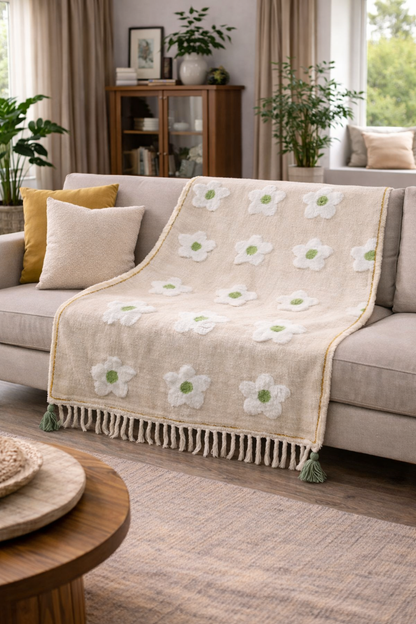 Botanical Edit Throw (per piece)