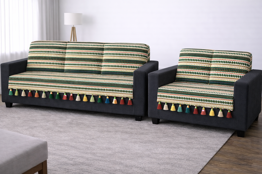 Green Mint Aura Sofa Cover (per piece)