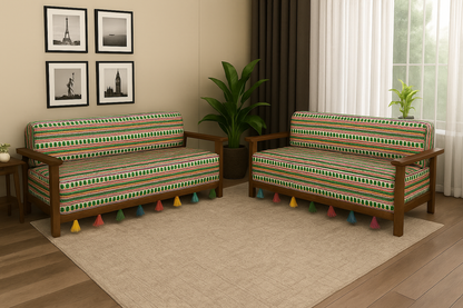 Green Mint Aura Sofa Cover (per piece)