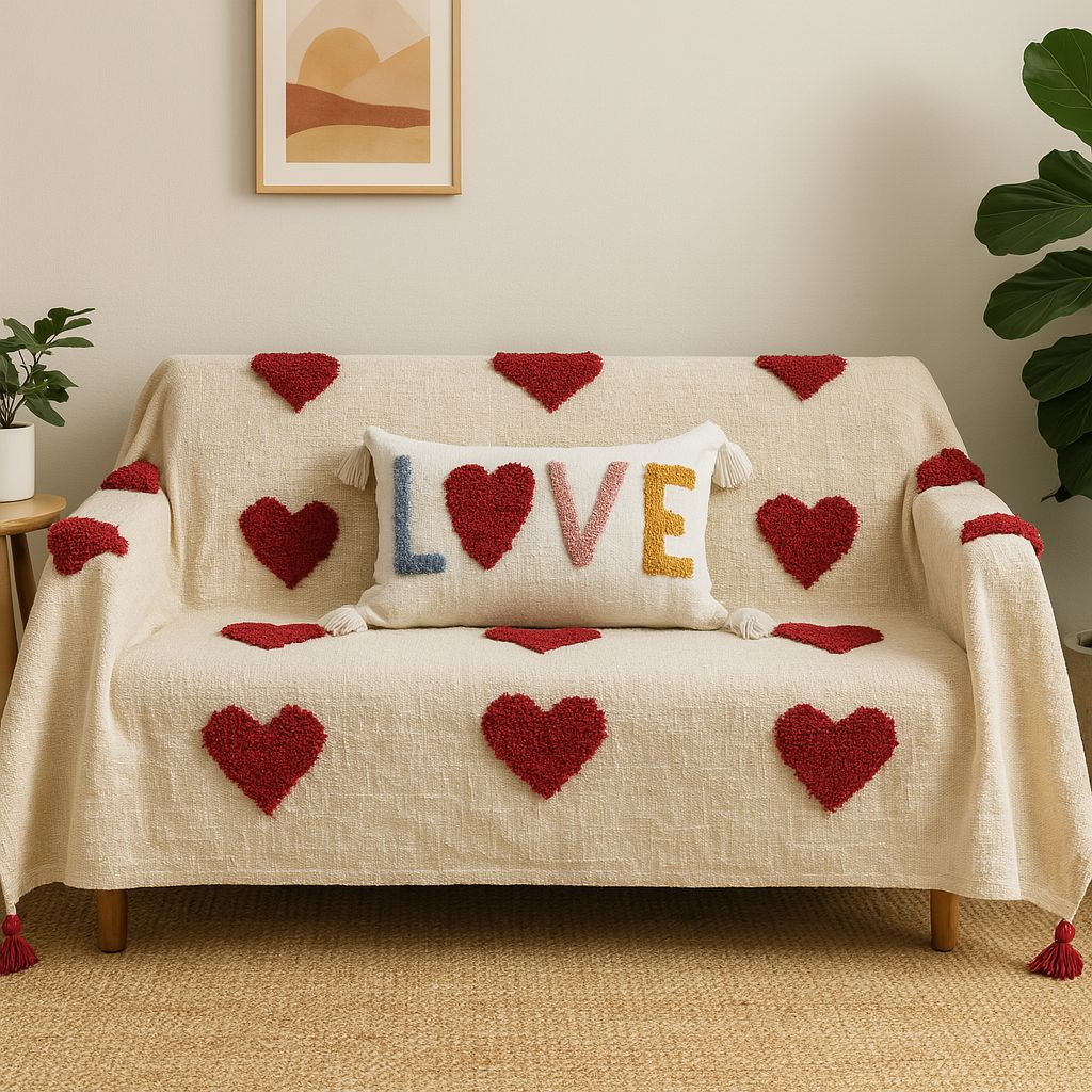 Whispered Love Throw (per piece)