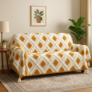 Ochre Flight Throw (per piece)