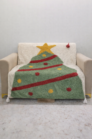 Merry & Bright Throw (per piece)