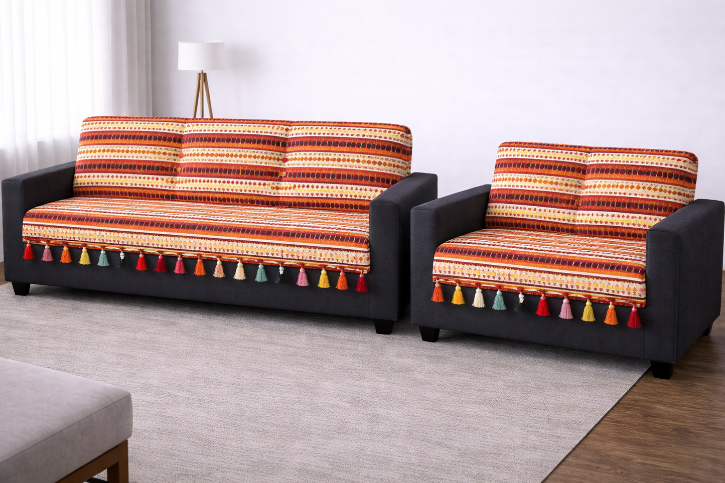 Saffron Pop Sofa Cover (per piece)