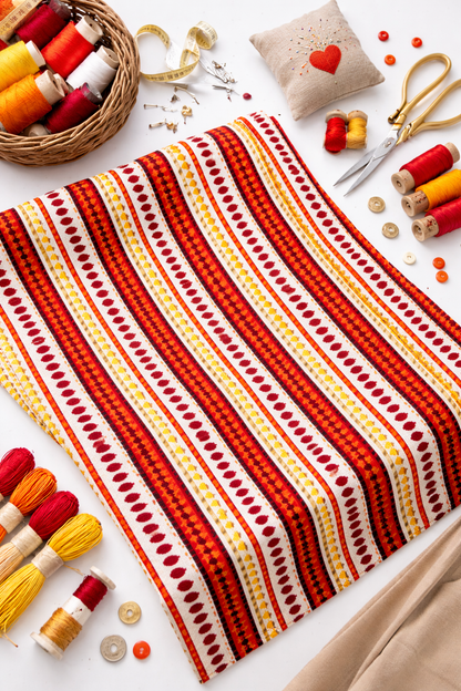 Neon Kesari Sofa Cover